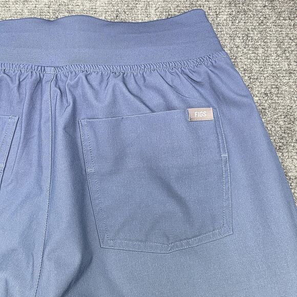 Figs Scrub Pants Womens Small Blue Gray Ombre Jogger Technical Collection Work - Picture 12 of 16
